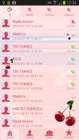 Cherries Theme for GO Contacts