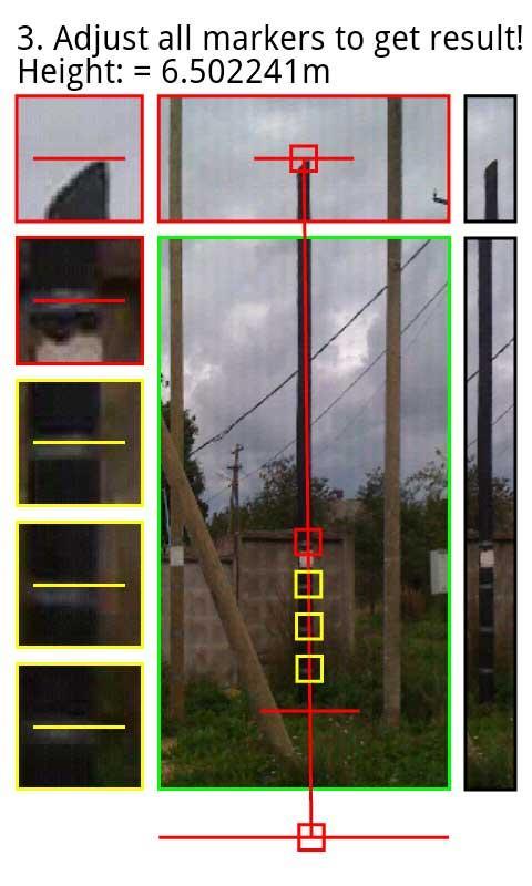 Utility Pole Height Meter