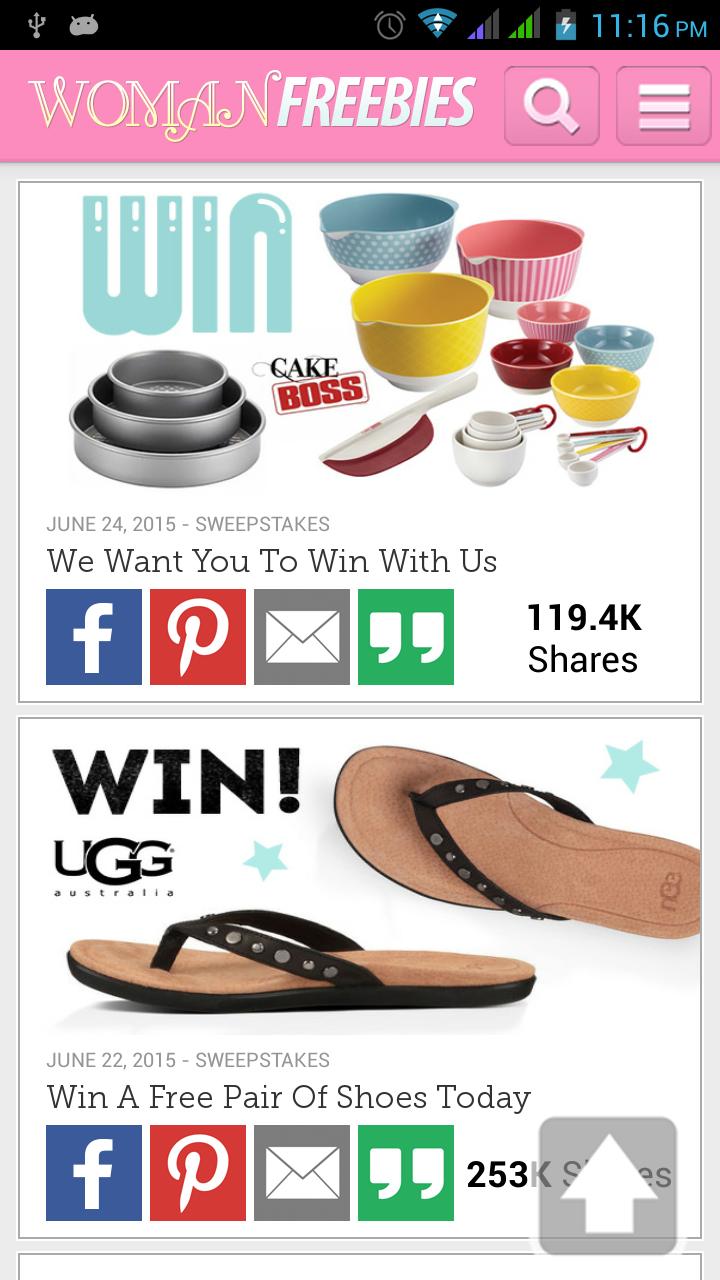 Woman Freebies