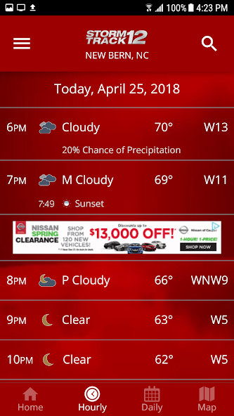 WCTI Storm Track 12