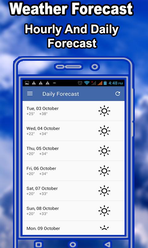 Weather Forecast Live Temperature Radar