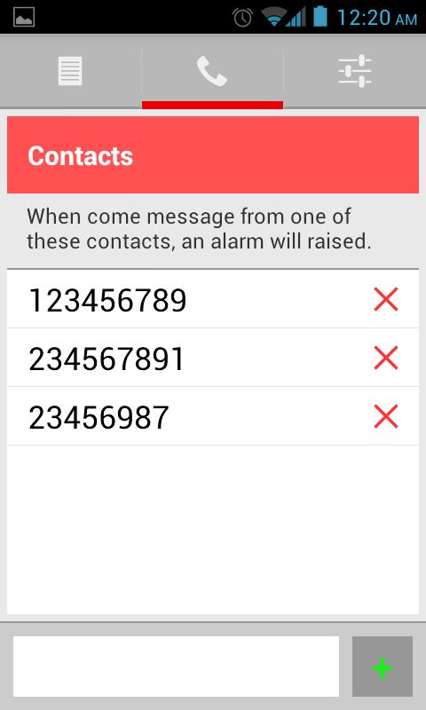 Firefighters - SMS alarm