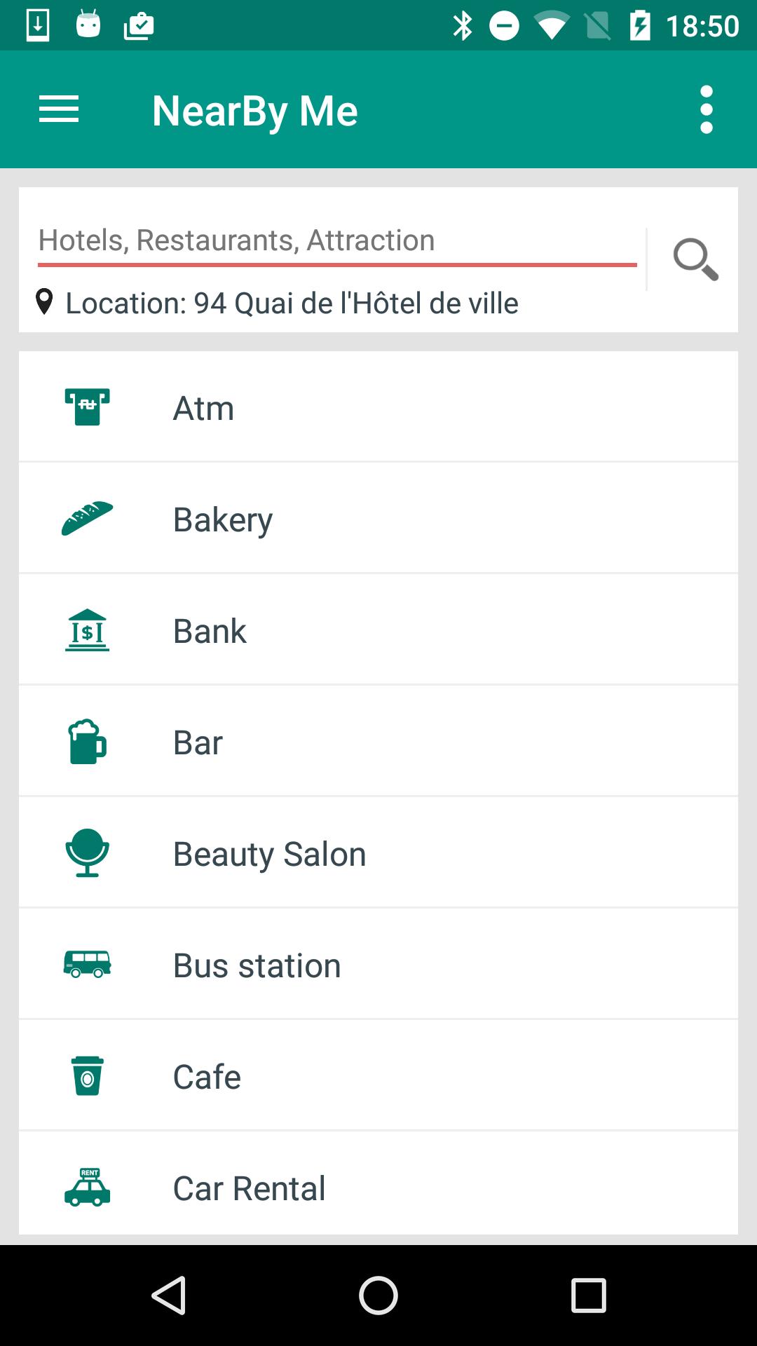 Places NearBy Me