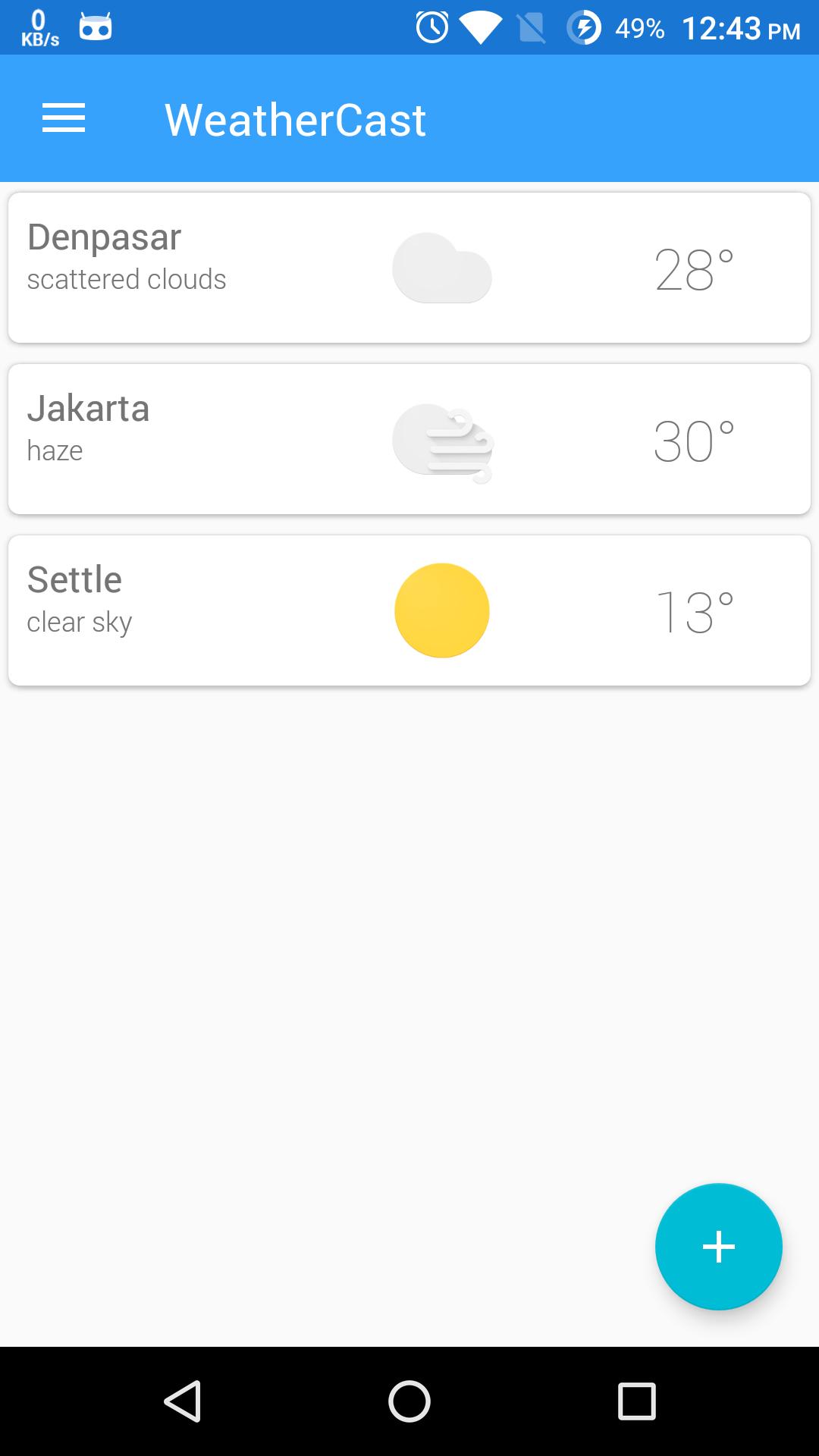 Weather Cast
