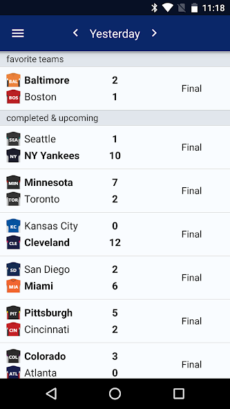 Sports Alerts - MLB edition