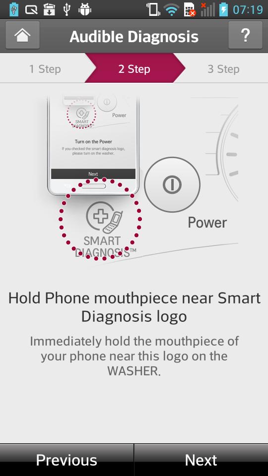 LG Laundry Smart Diagnosis