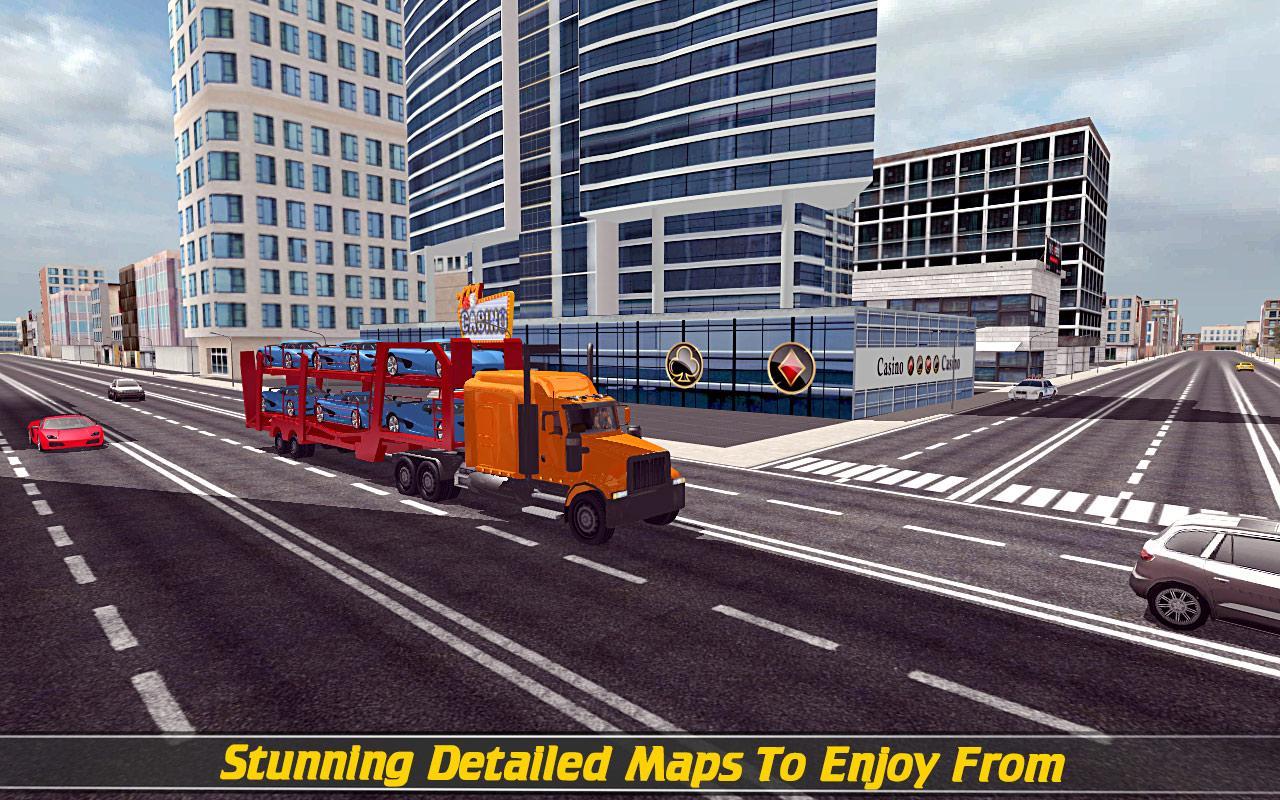 Heavy Car Transport Truck