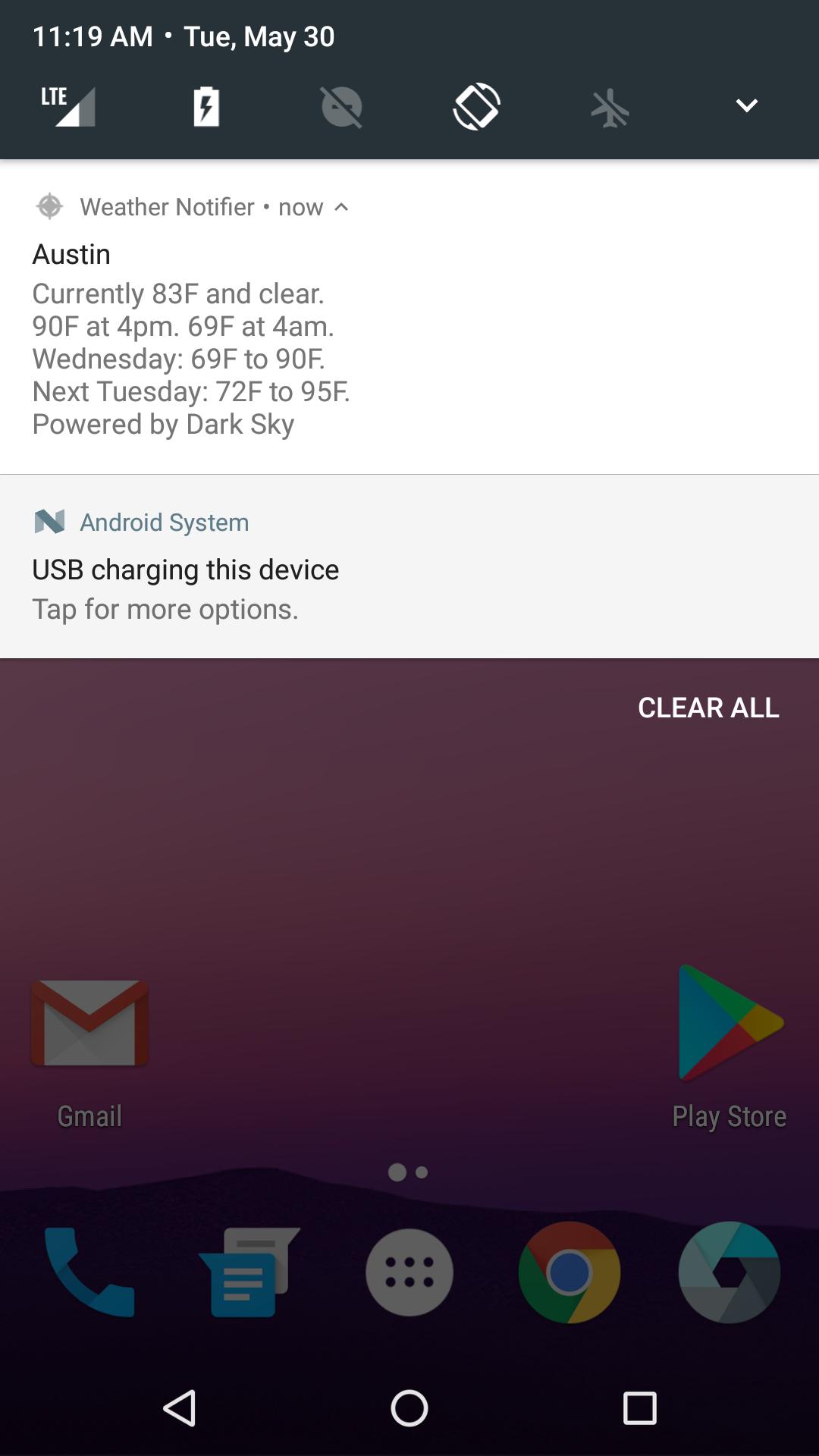 Weather Notifier