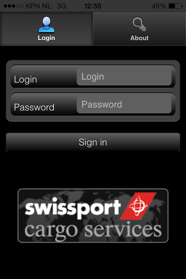 Swissport Cargo Customerportal