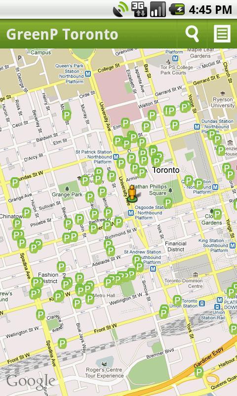 GreenP Toronto