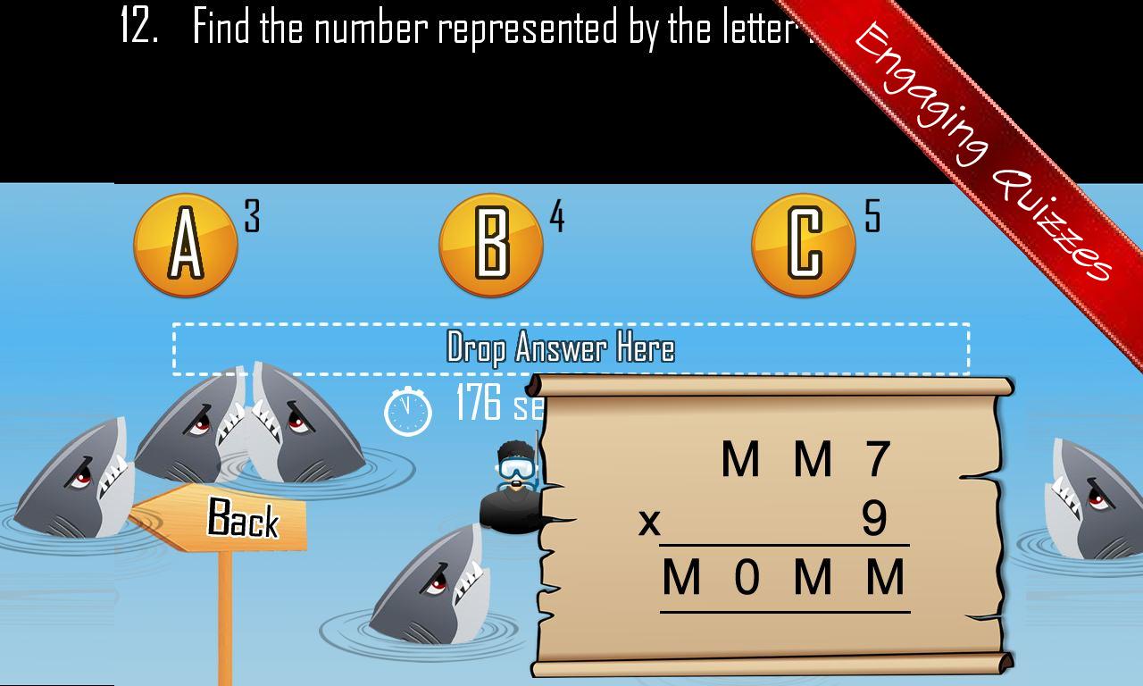 Math Quest Quiz - Fourth Grade