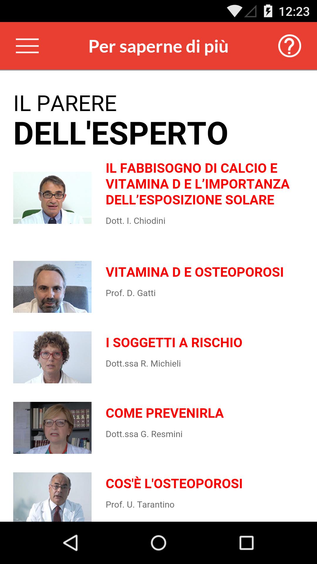 Salute delle Ossa