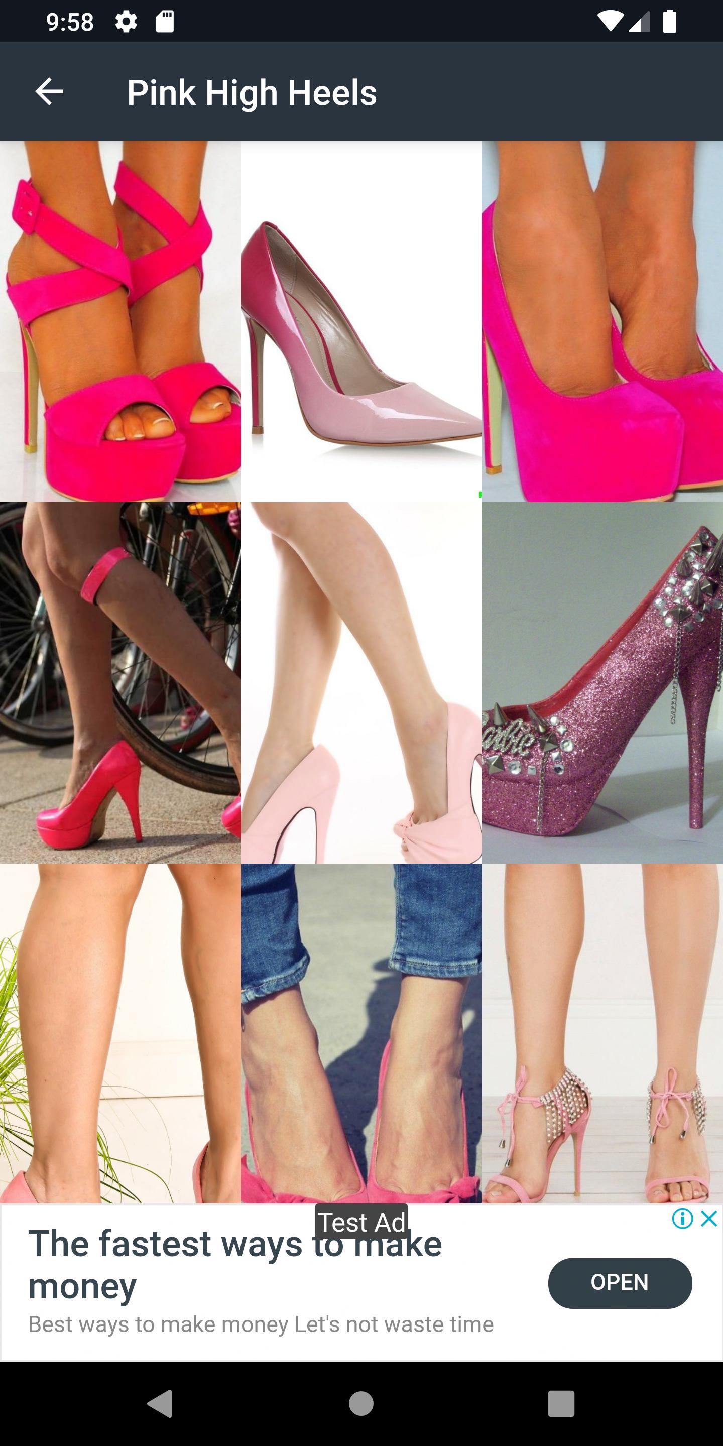 Pink High Heels