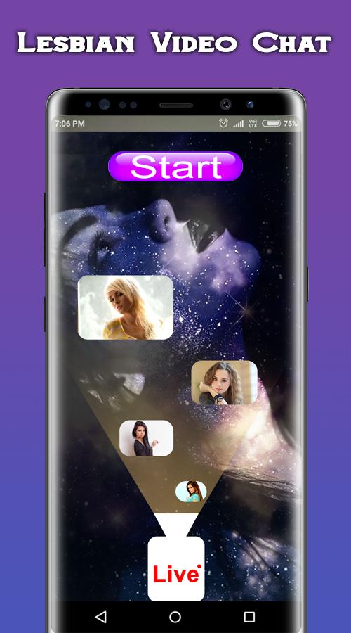 Lesbian video chat : Girls Dating Chat 2019