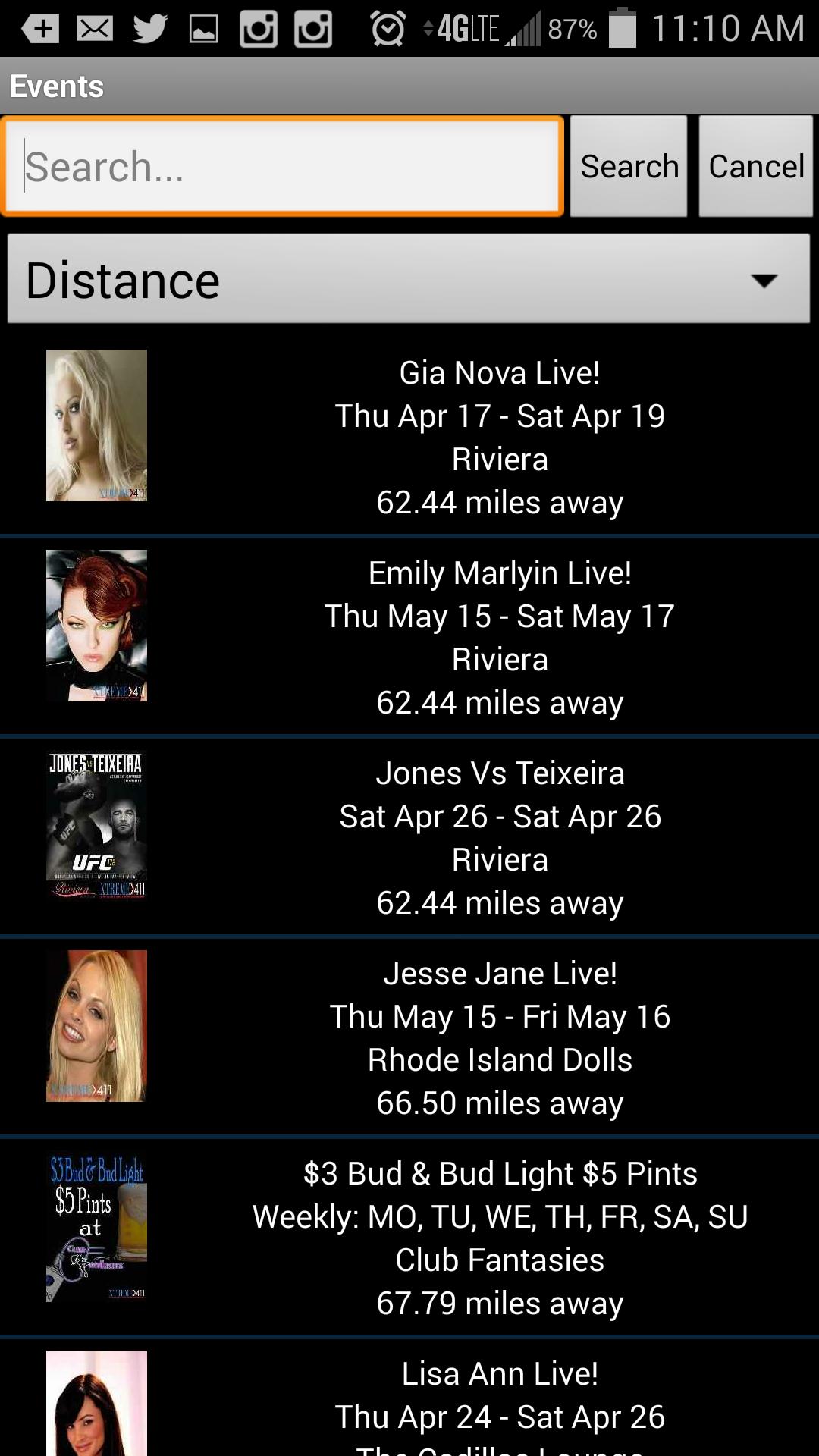 Strip Club & Store Finder