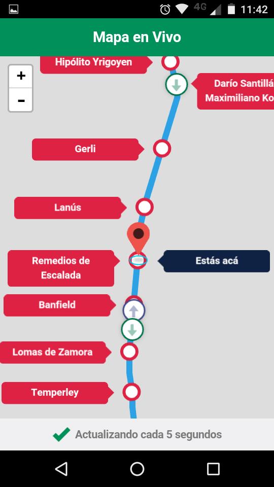 trainToGo: Linea Roca
