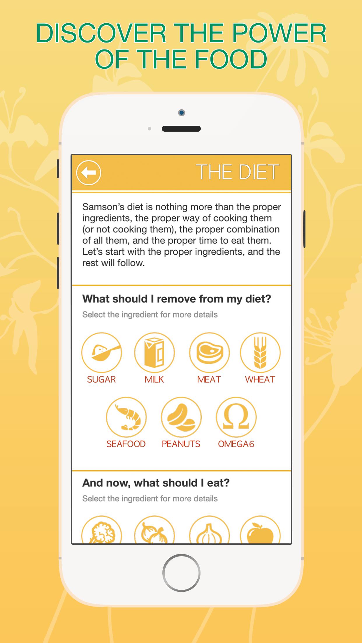 Samson's Diet