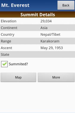 Summit Tracker
