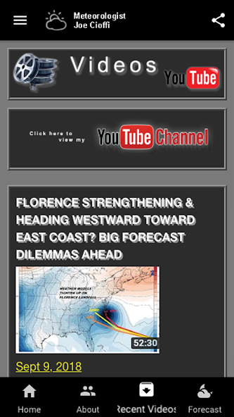 Meteorologist Joe Cioffi