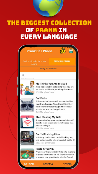 Jokes Phone - Prank Call App