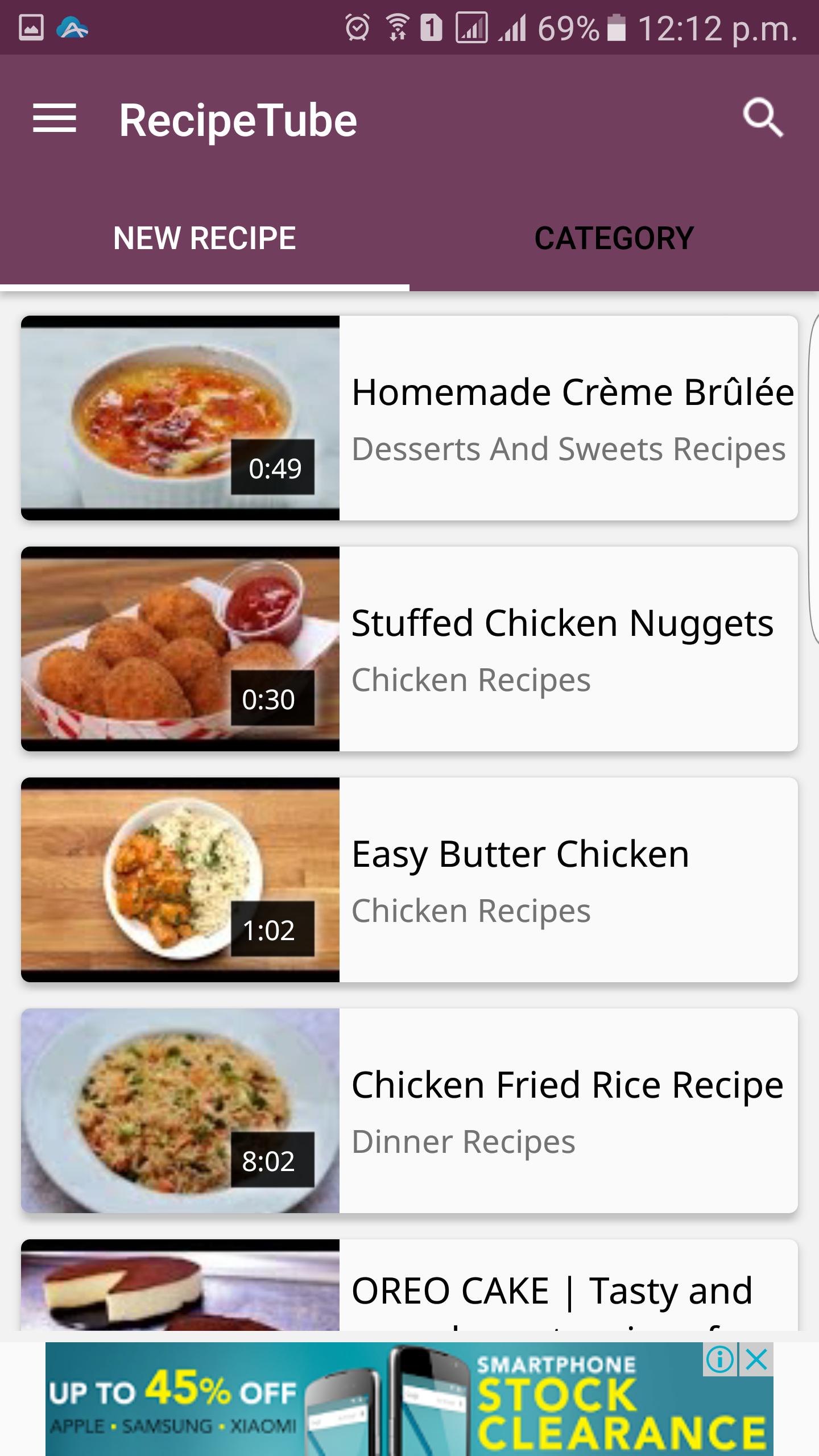 RecipeTube