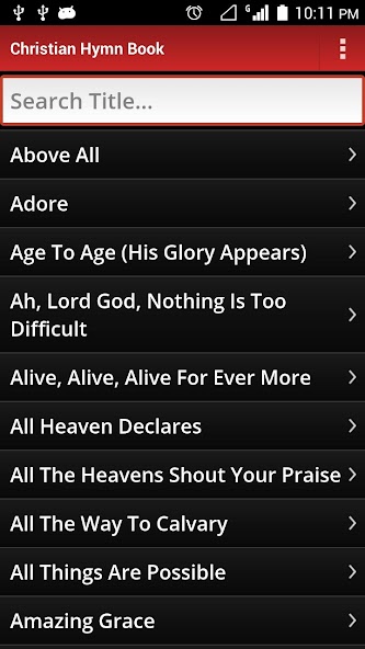 Christian Hymn Book