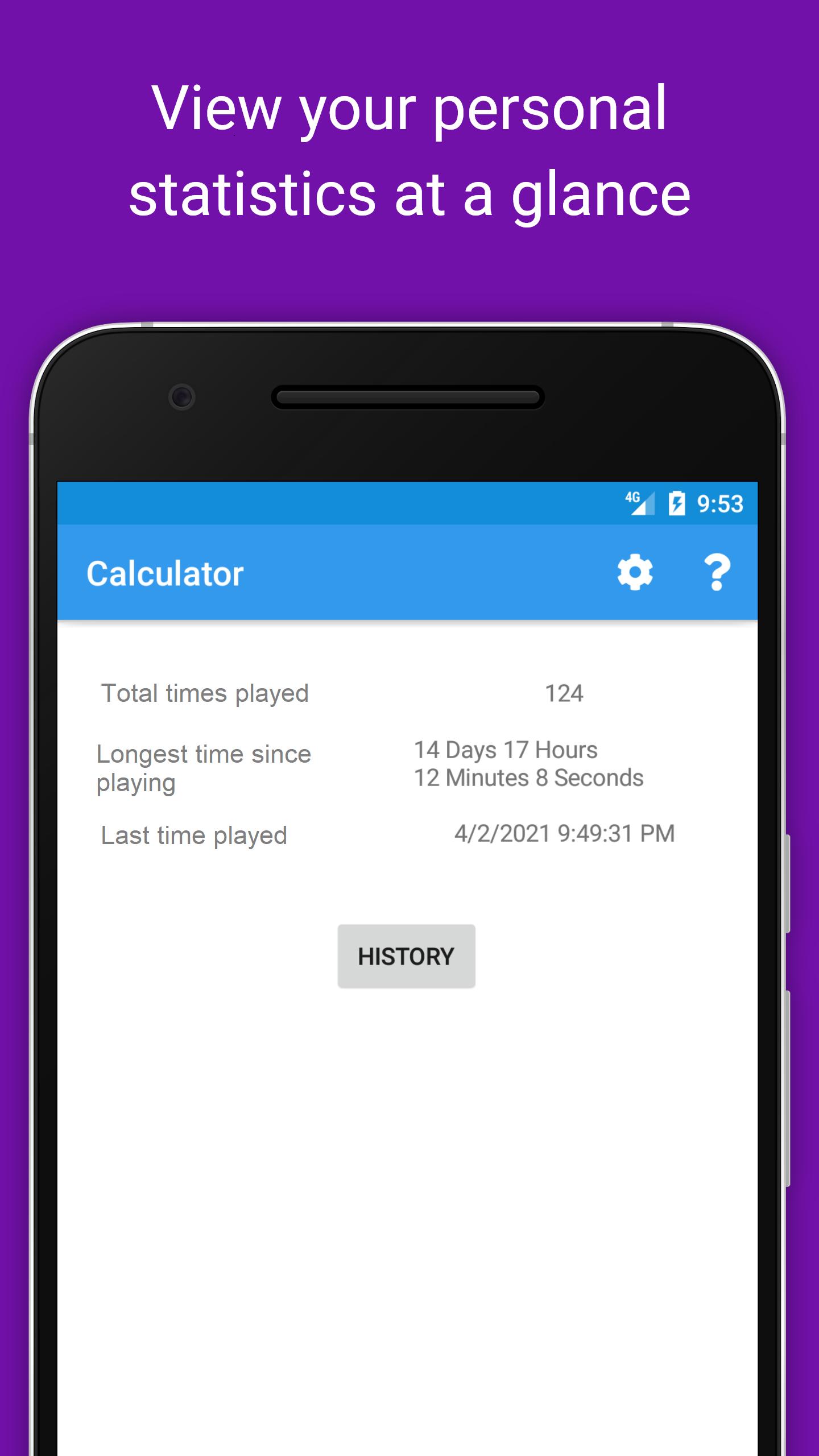 Abstinence Calculator - Adult