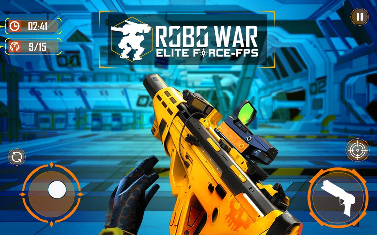 Real Robots War Gun Shoot 3D