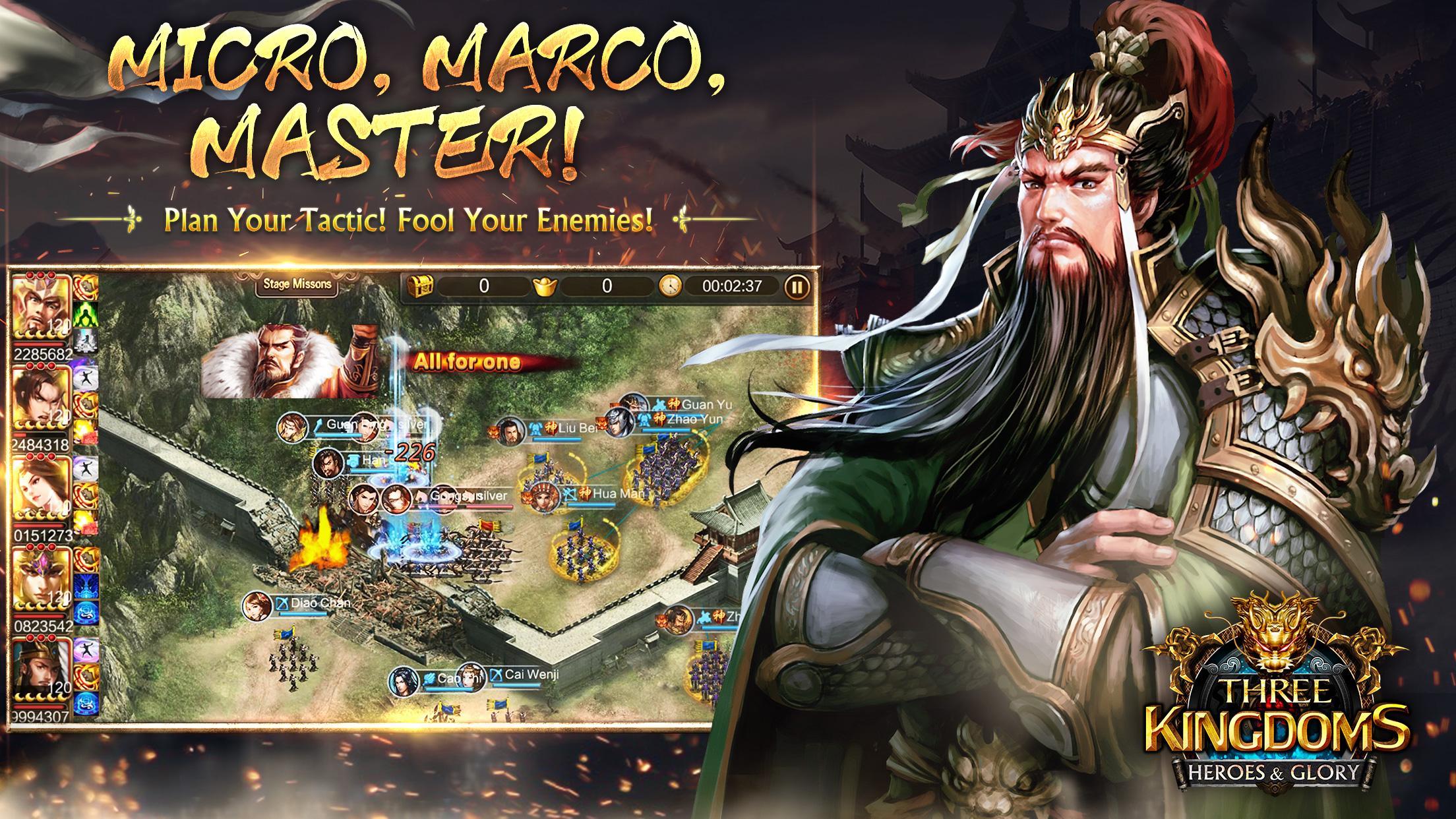 Three Kingdoms: Heroes & Glory