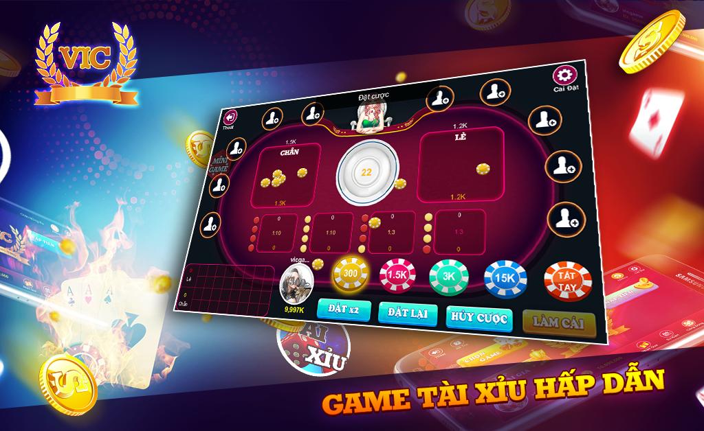 VIC - Game danh bai doi thuong Online VIP