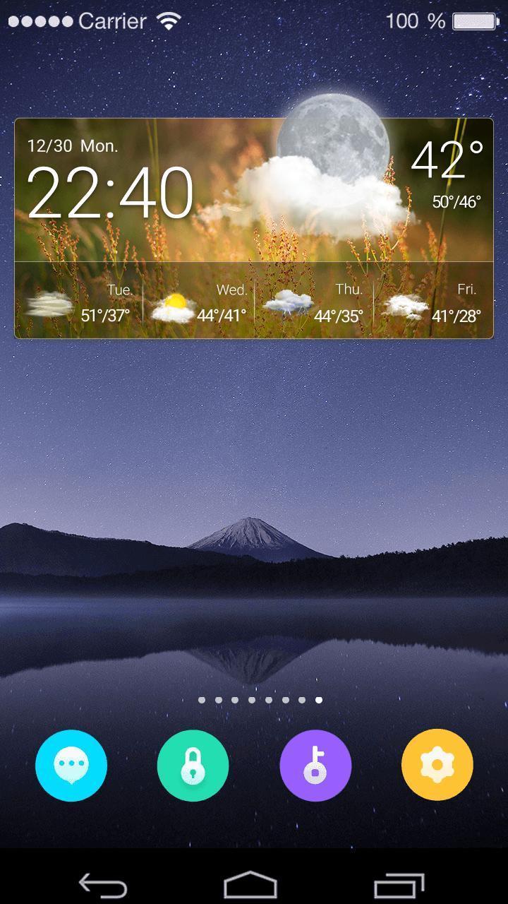 Weather Update&Forecast Widget