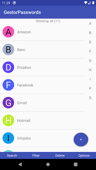Gestor Passwords
