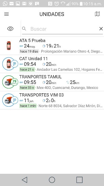 TTC Tracking