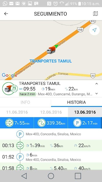 TTC Tracking