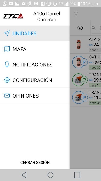 TTC Tracking