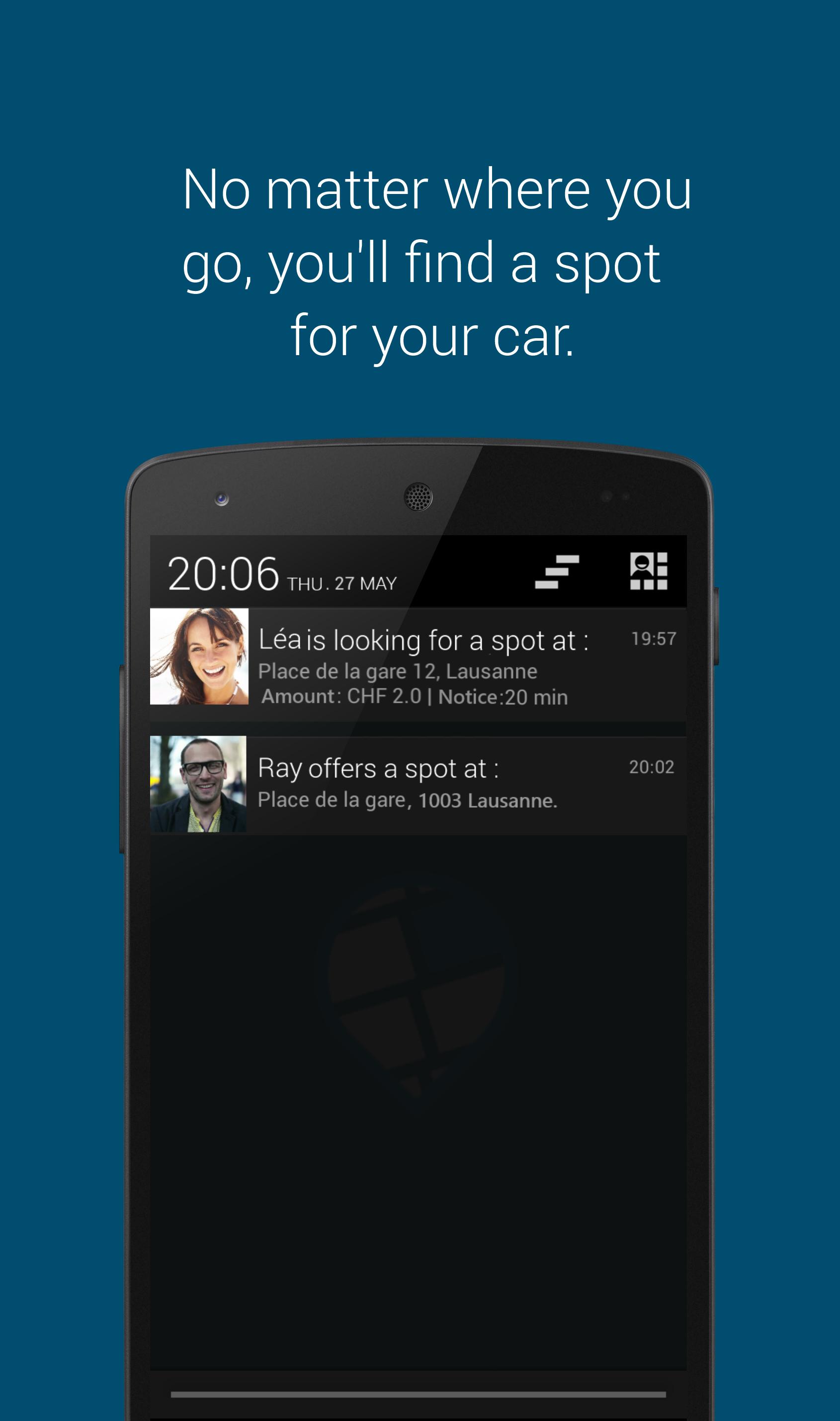 Easy to park with Tapgoo