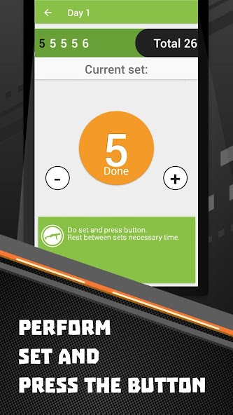 Burpee workout