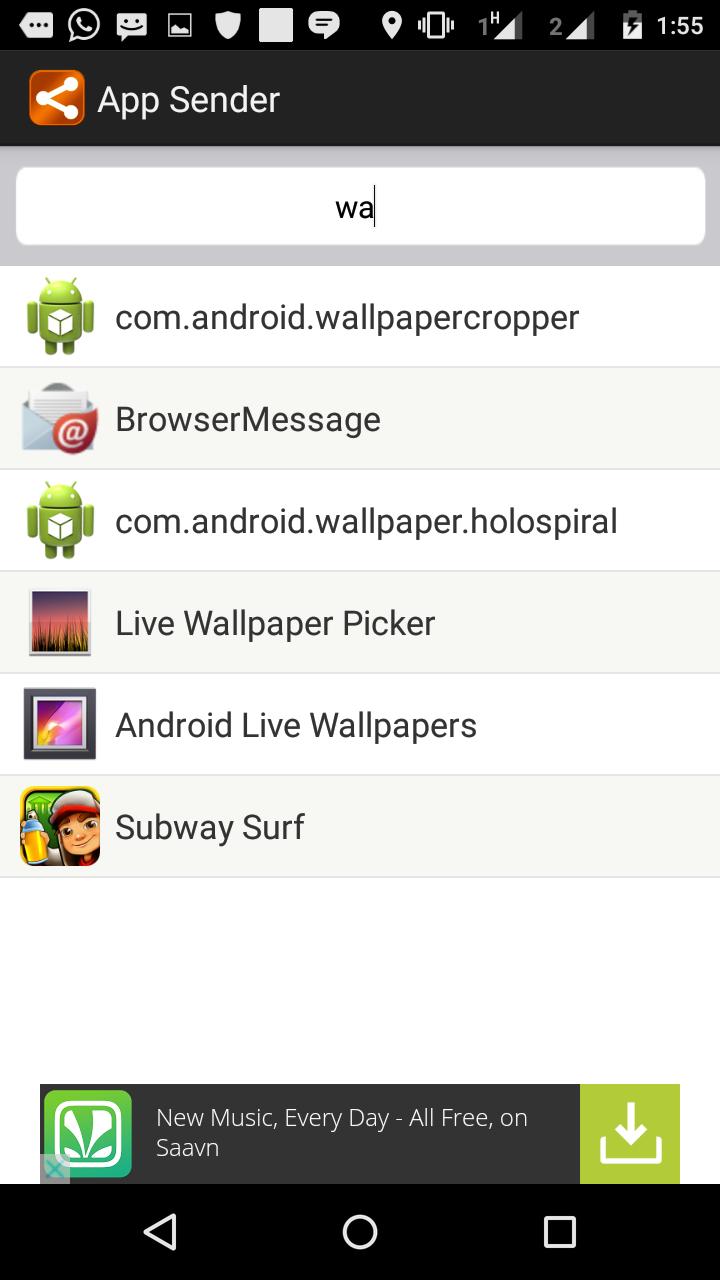 App Sender