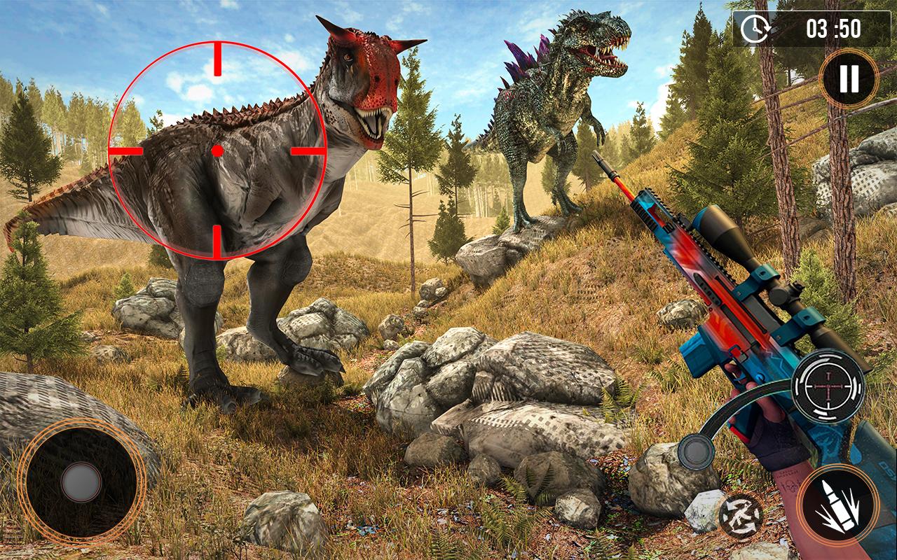 Dinosaur Games: Dino Hunting Games- Animal Games
