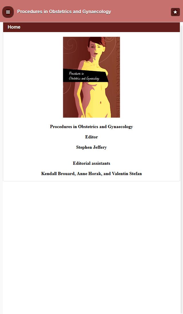 Procedures in O&G