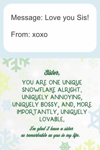 Love You Sister Wishes