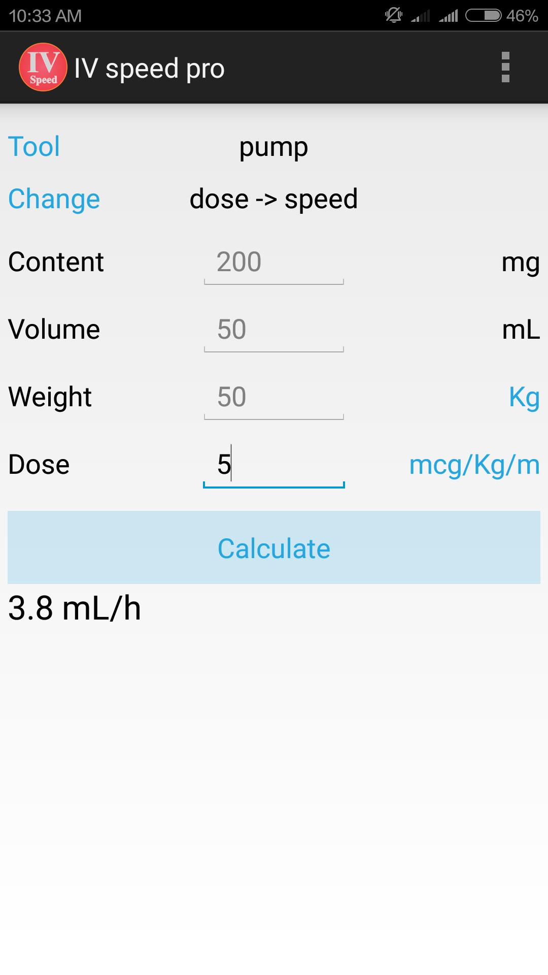 IV speed pro