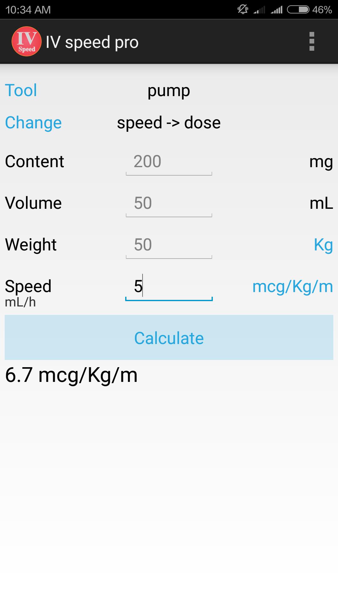 IV speed pro