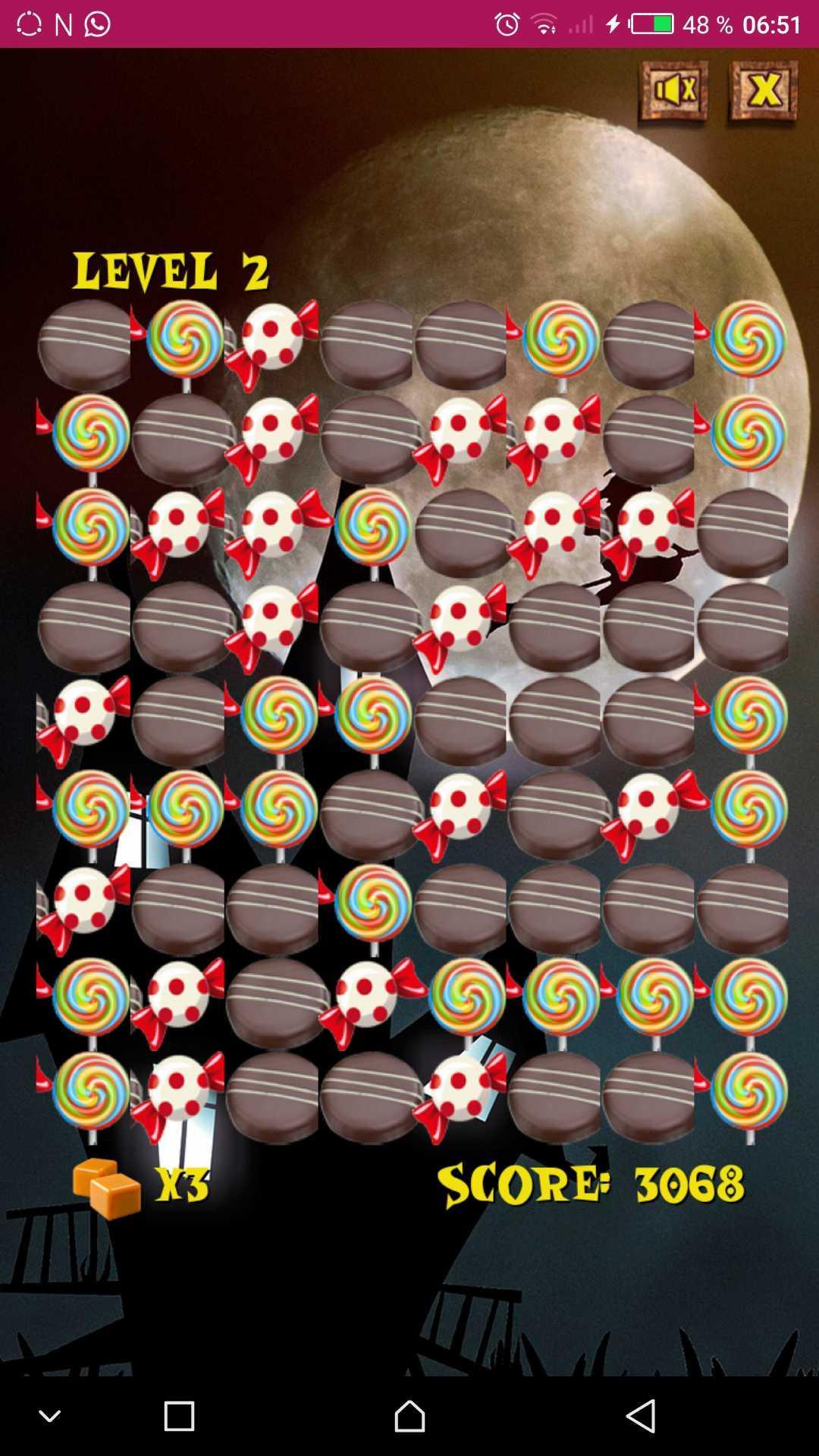 Jeux puzzle candy
