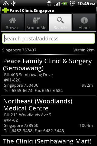 Panel Clinic Singapore