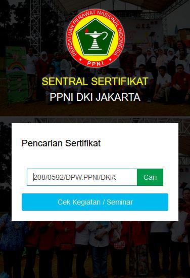 Sentral Sertifikat PPNI DKI Jakarta