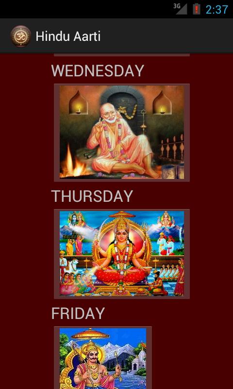 Hindu Aarti