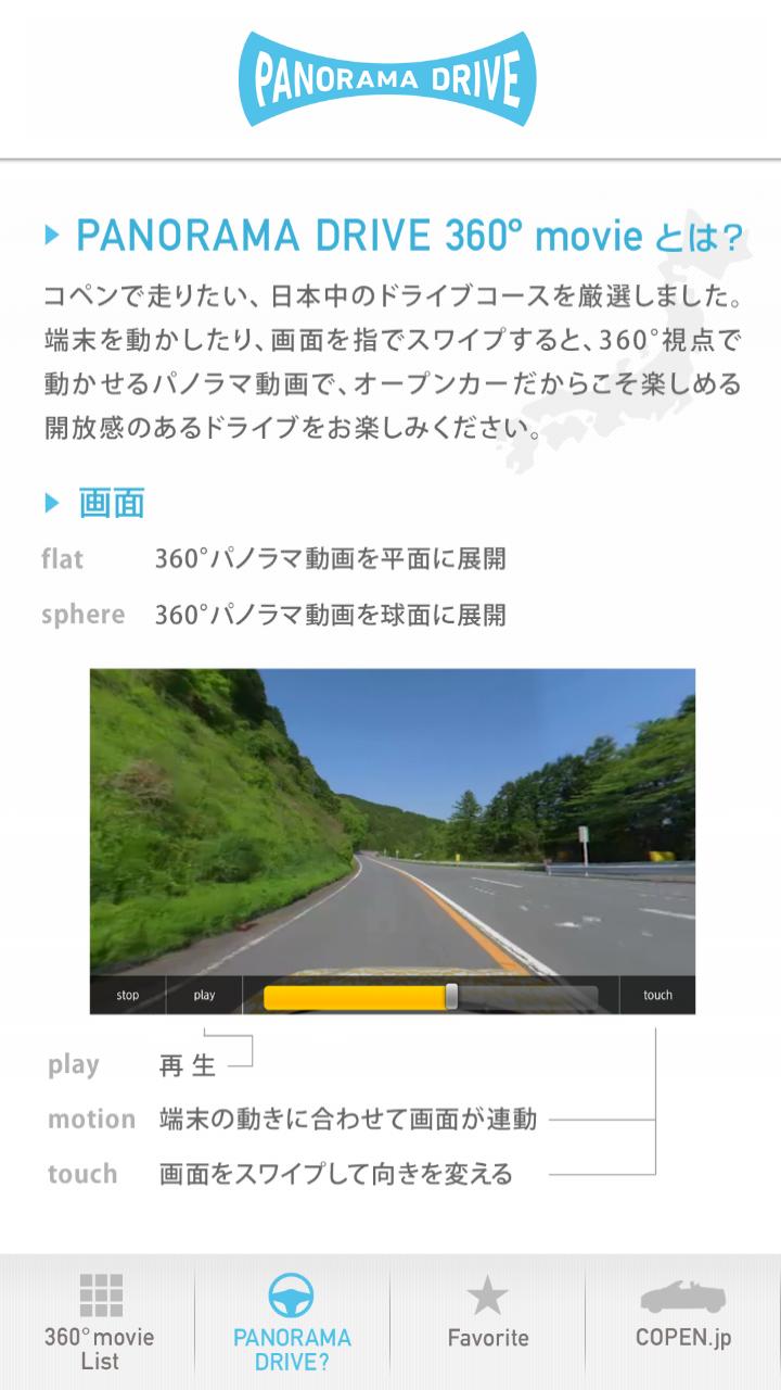 COPEN PANORAMA DRIVE