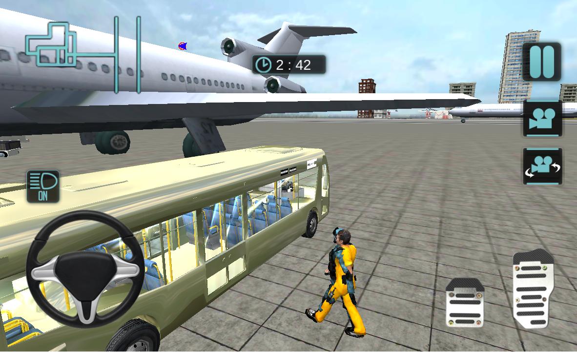 Airport Bus Prison Transport