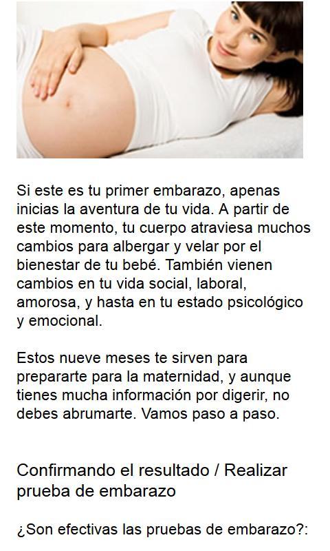 Primer Embarazo